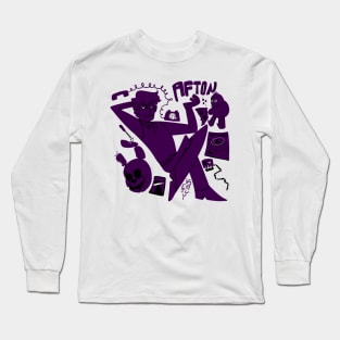 Purple Guy Long Sleeve T-Shirt